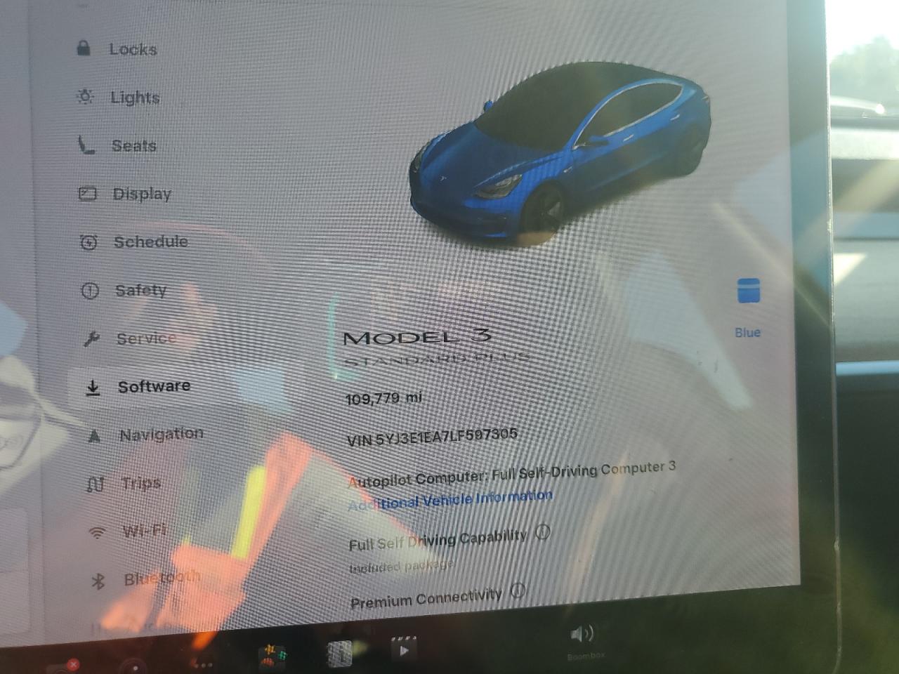 2020 Tesla Model 3 VIN: 5YJ3E1EA7LF597305 Lot: 82307105