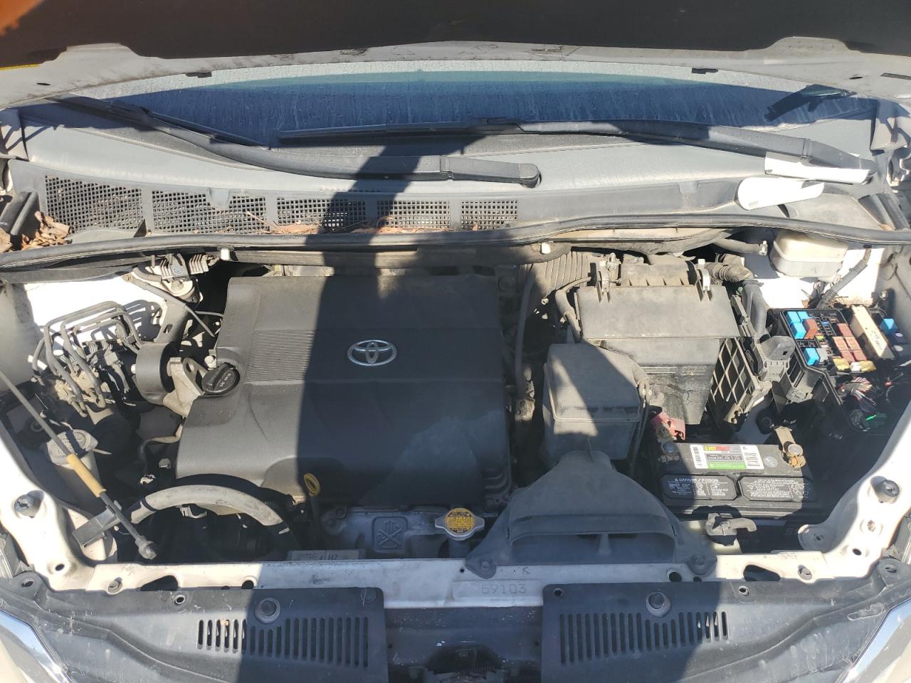 2012 Toyota Sienna Le VIN: 5TDKK3DC3CS190015 Lot: 81880695