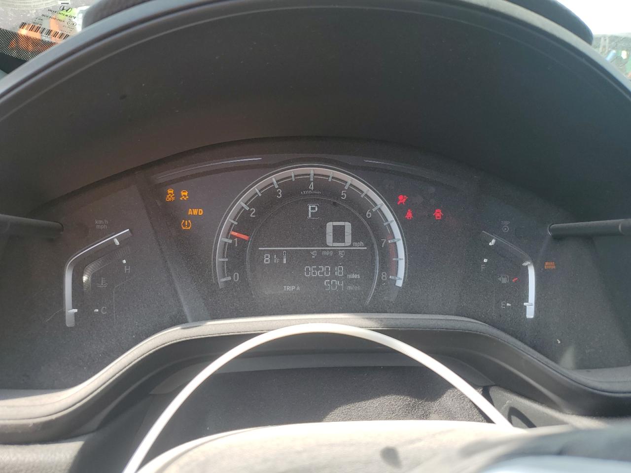 2018 Honda Cr-V Lx VIN: 5J6RW6H39JL002394 Lot: 80122715