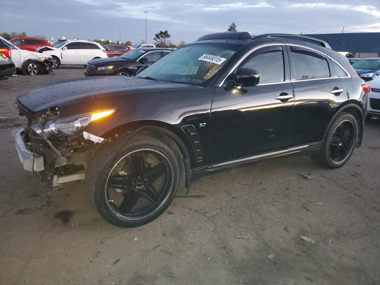 INFINITI QX70 2016. Lot# 86449315. VIN JN8CS1MU8GM130058. Photo 1