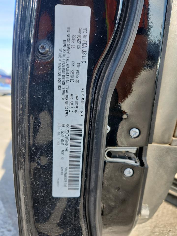 2016 Chrysler 300 S VIN: 2C3CCABT7GH147766 Lot: 87461635