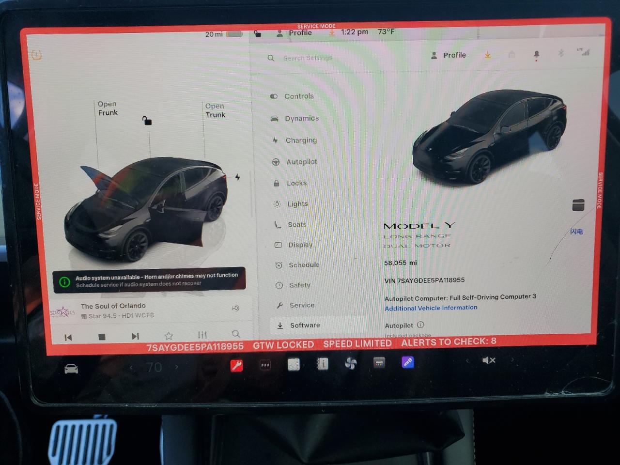 2023 Tesla Model Y VIN: 7SAYGDEE5PA118955 Lot: 89632625