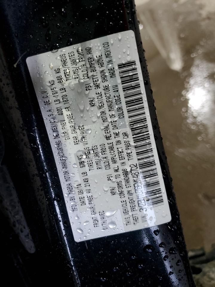 2015 Mazda 3 Sport VIN: 3MZBM1U76FM148702 Lot: 90601775