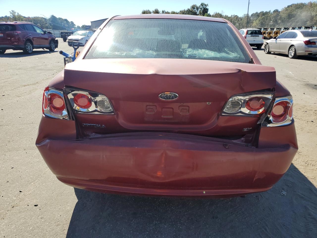 2006 Kia Optima Lx VIN: KNAGE123265049867 Lot: 89514325