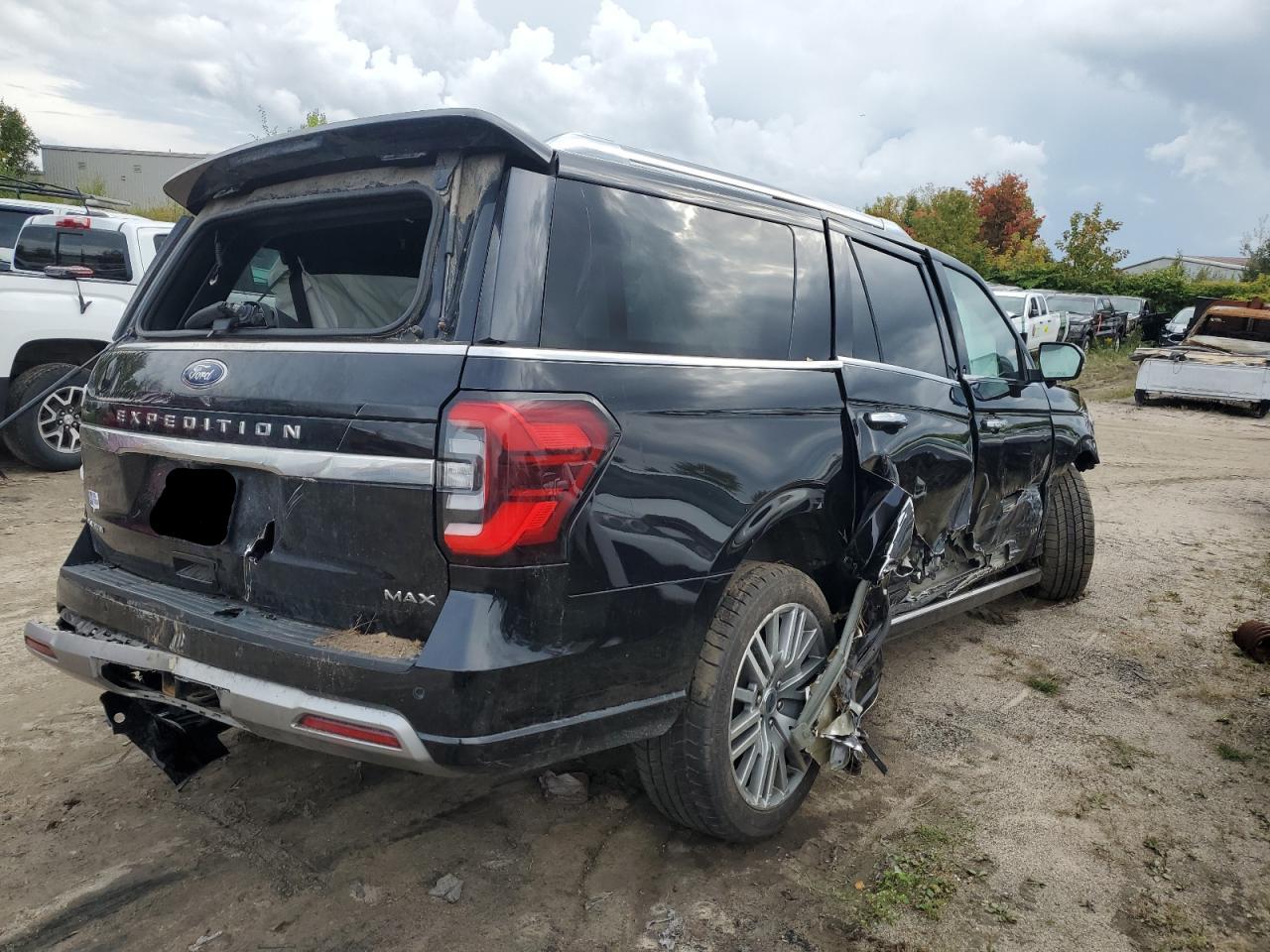 2022 Ford Expedition Max Platinum VIN: 1FMJK1MT0NEA58365 Lot: 81136175