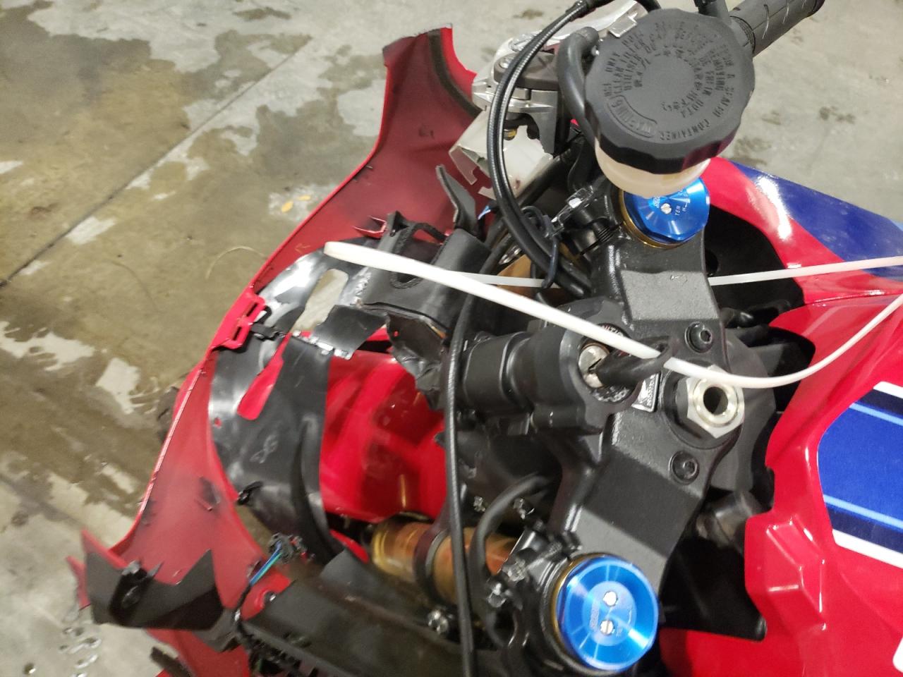 2024 Honda Cbr600 Rr VIN: JH2PC40J2RK100017 Lot: 85204315