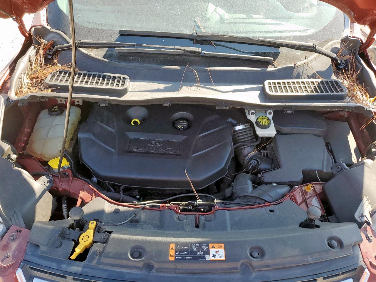 2016 Ford Escape Titanium VIN: 1FMCU0J96GUB66925 Lot: 85875235