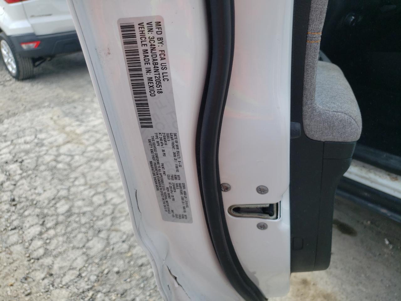 2022 Jeep Compass Sport VIN: 3C4NJDAB4NT205518 Lot: 84424325