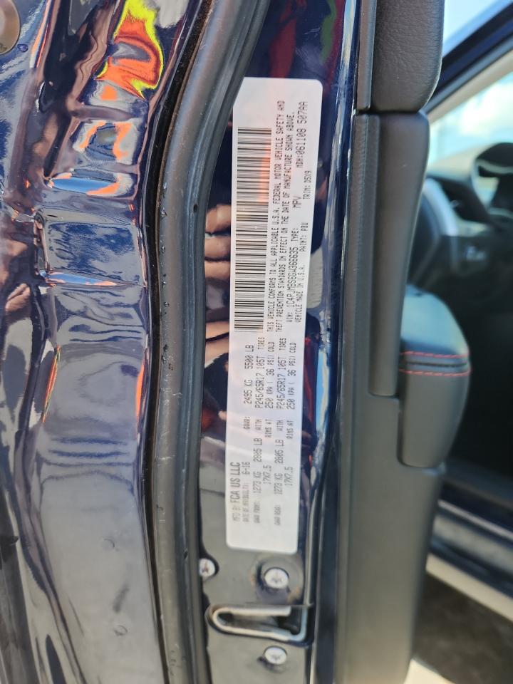 2016 Jeep Cherokee Trailhawk VIN: 1C4PJMBS6GW366635 Lot: 85940755