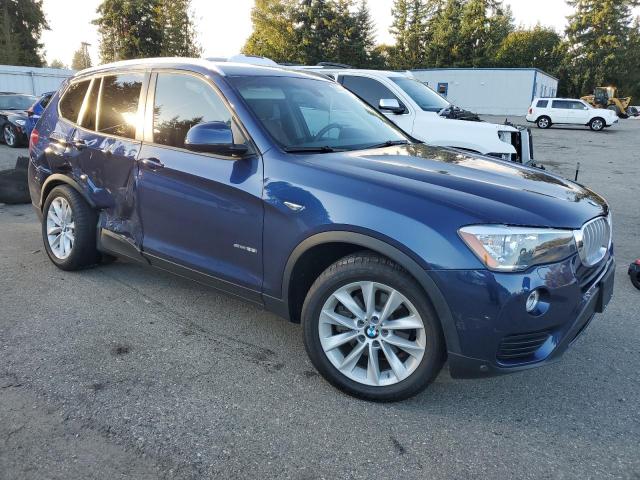  BMW X3 2017 Синий