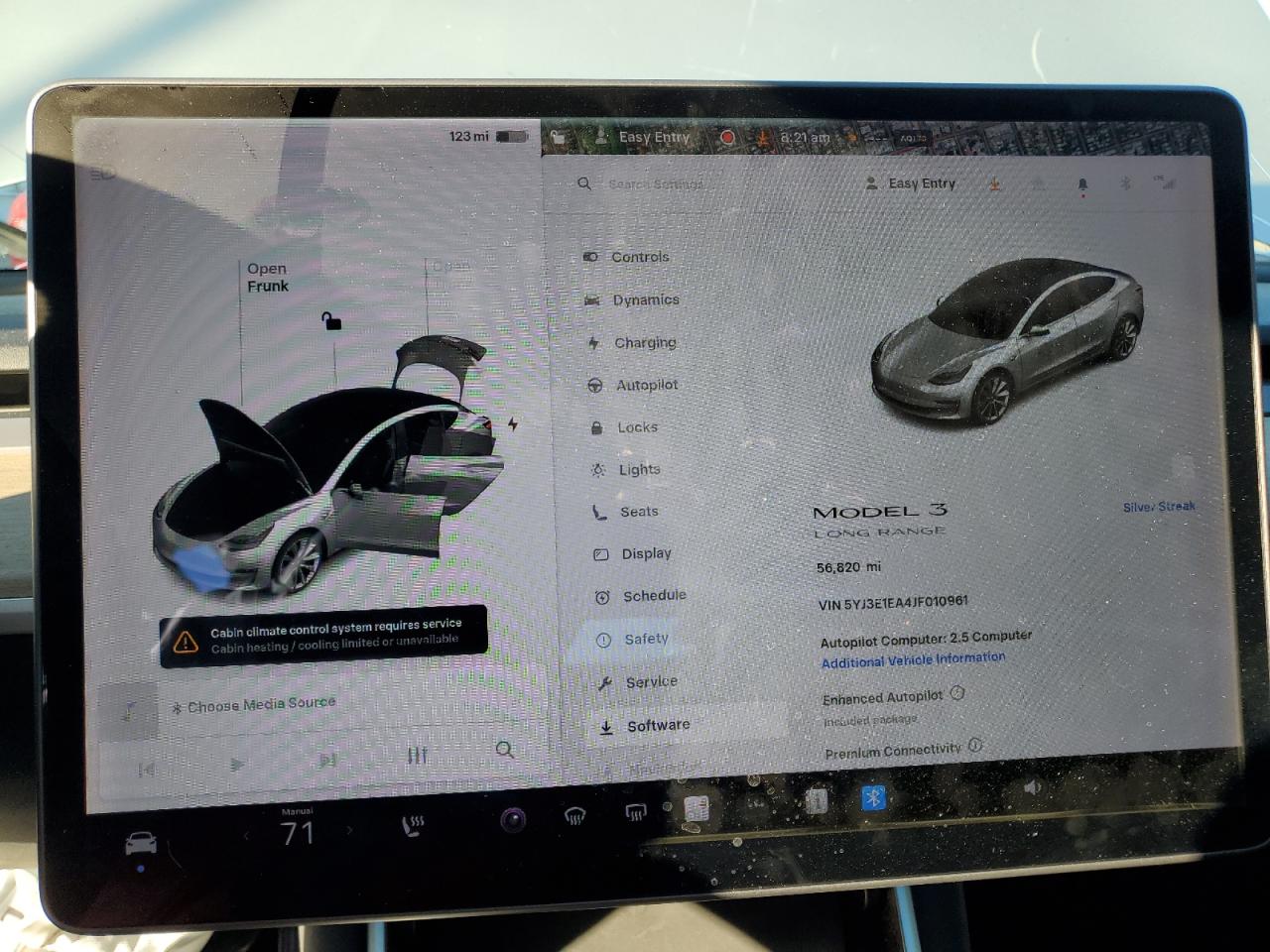 2018 Tesla Model 3 VIN: 5YJ3E1EA4JF010961 Lot: 87474815