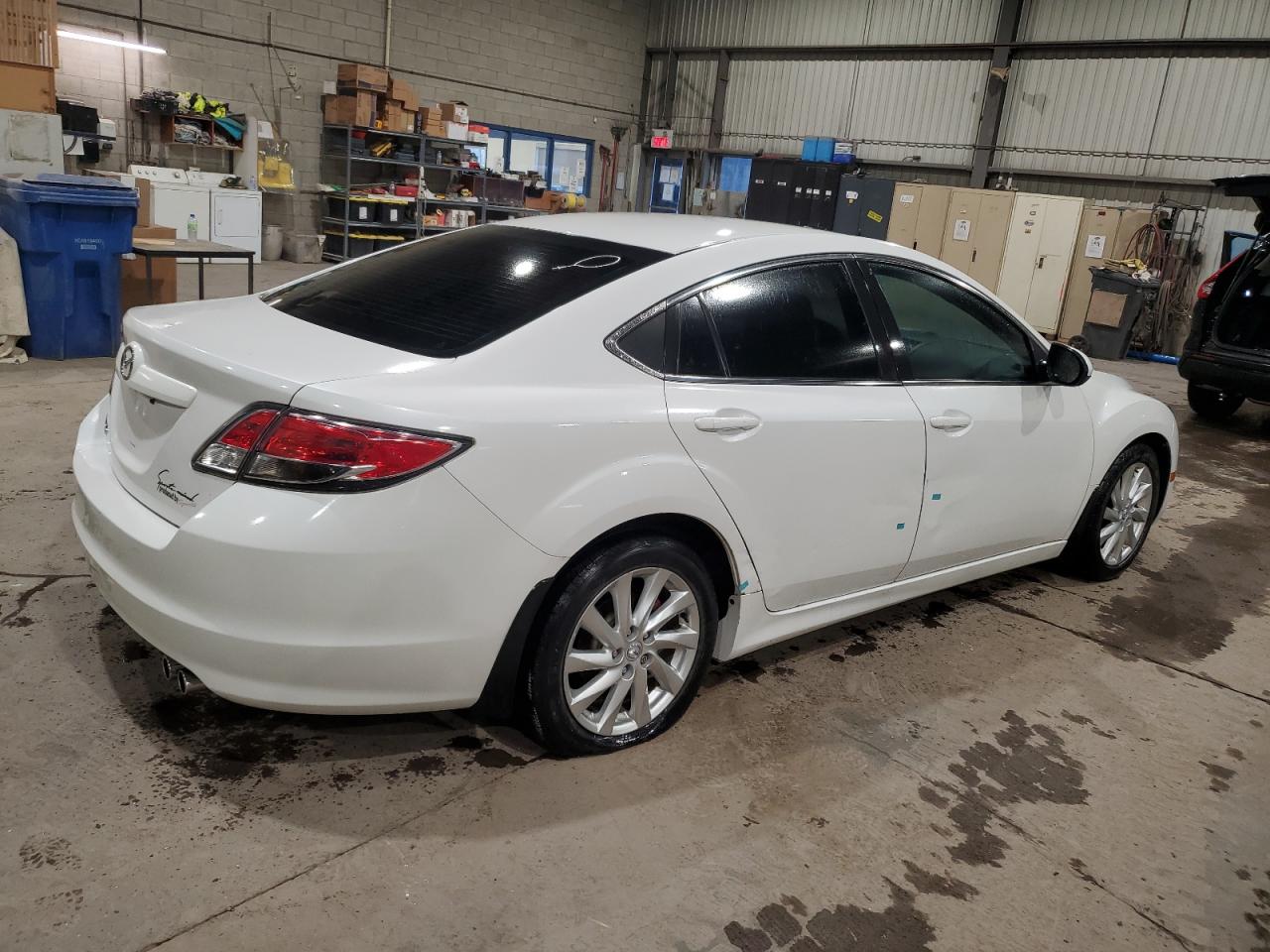 2011 Mazda 6 I white null gas 1YVHZ8BH4B5M22332 photo #4