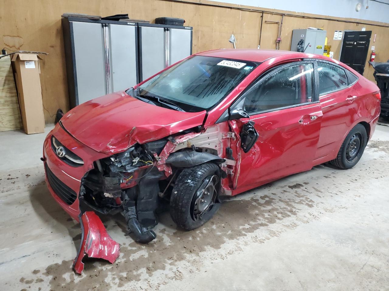 2015 Hyundai Accent Gls VIN: KMHCT4AE1FU802995 Lot: 82432345