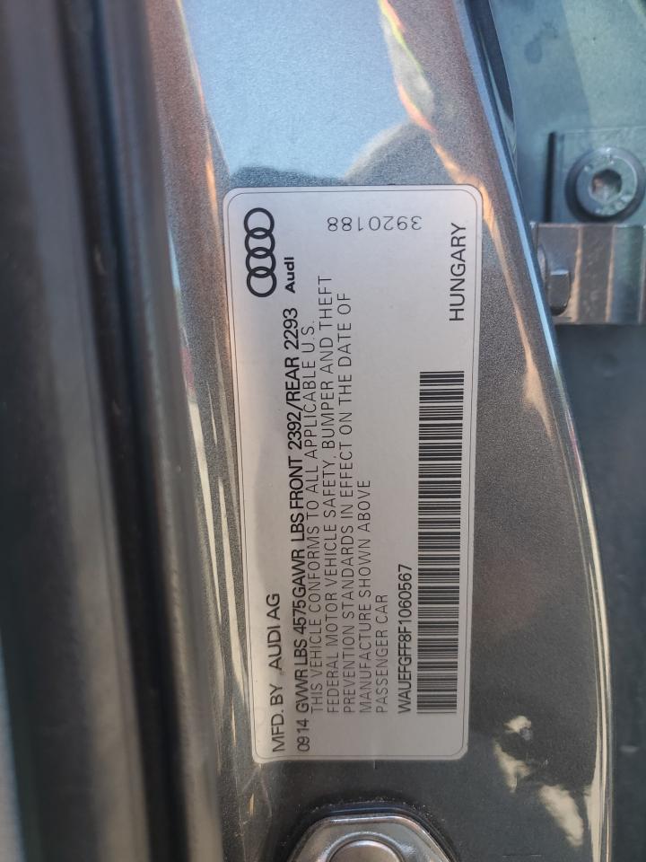 2015 Audi A3 Premium Plus VIN: WAUEFGFF8F1060567 Lot: 86185975