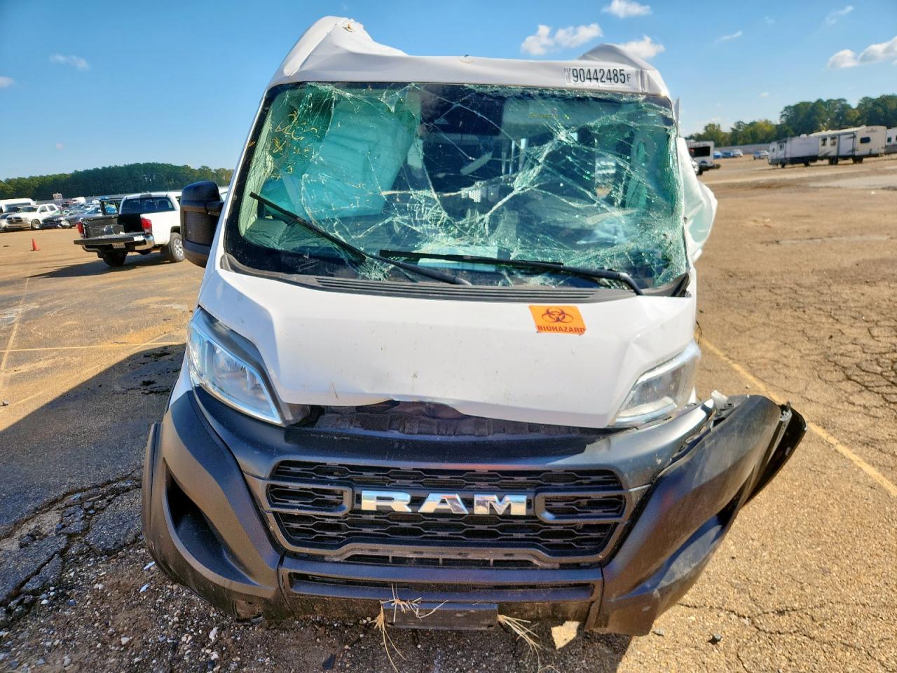 2024 Ram Promaster 2500 2500 High VIN: 3C6LRVDG3RE107563 Lot: 90442485