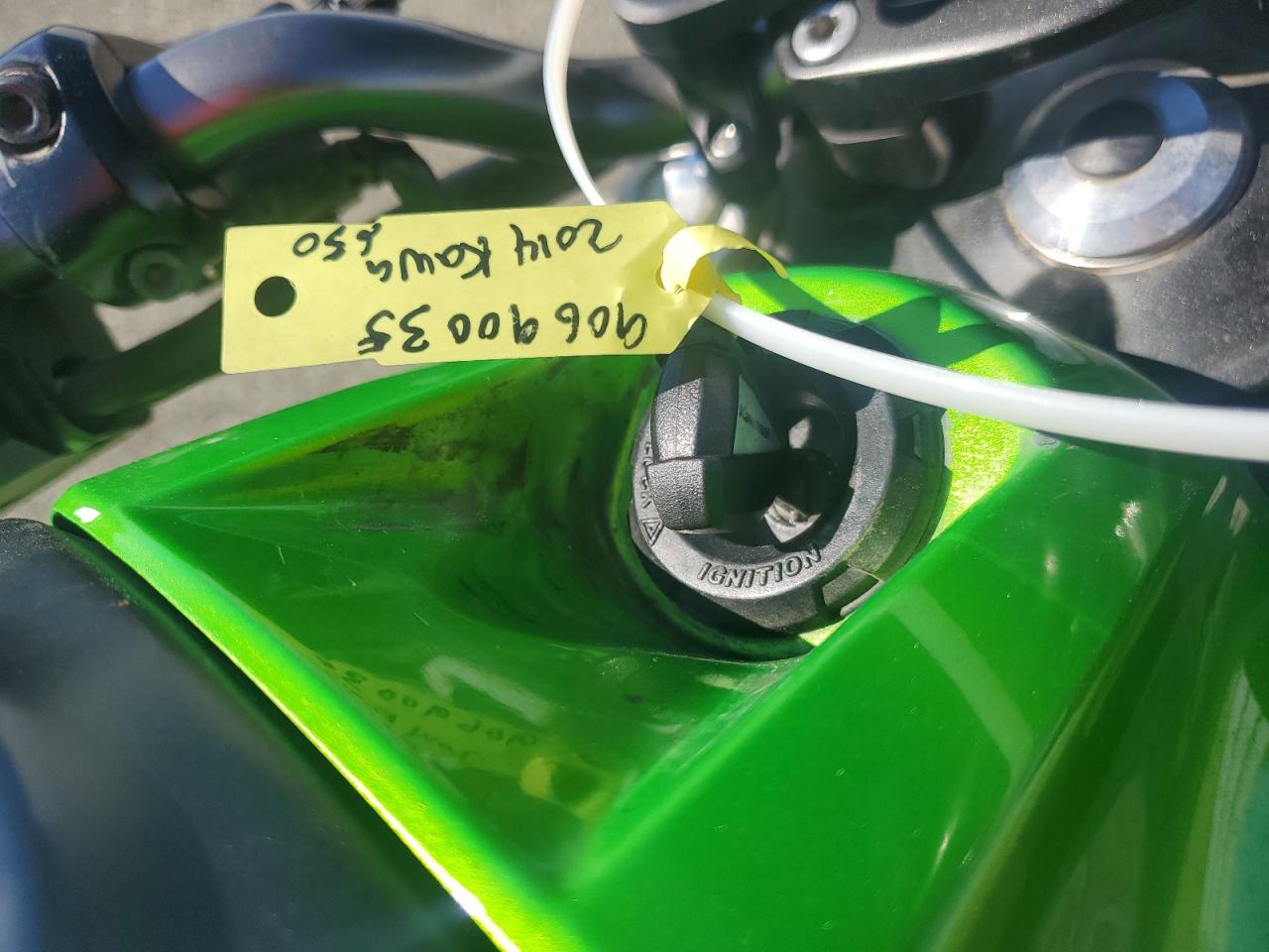 2014 Kawasaki Ex650 F VIN: JKAEXEF13EDA16737 Lot: 90690035