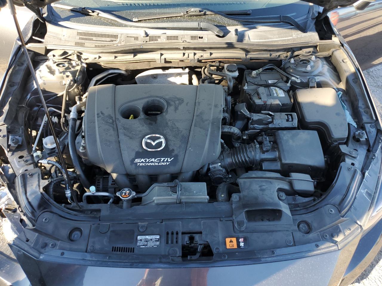 2014 Mazda 3 Grand Touring VIN: JM1BM1M30E1200966 Lot: 87305335