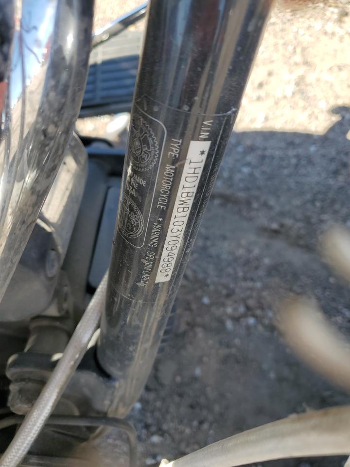 2003 Harley-Davidson Flstci VIN: 1HD1BWB103Y094988 Lot: 86303515