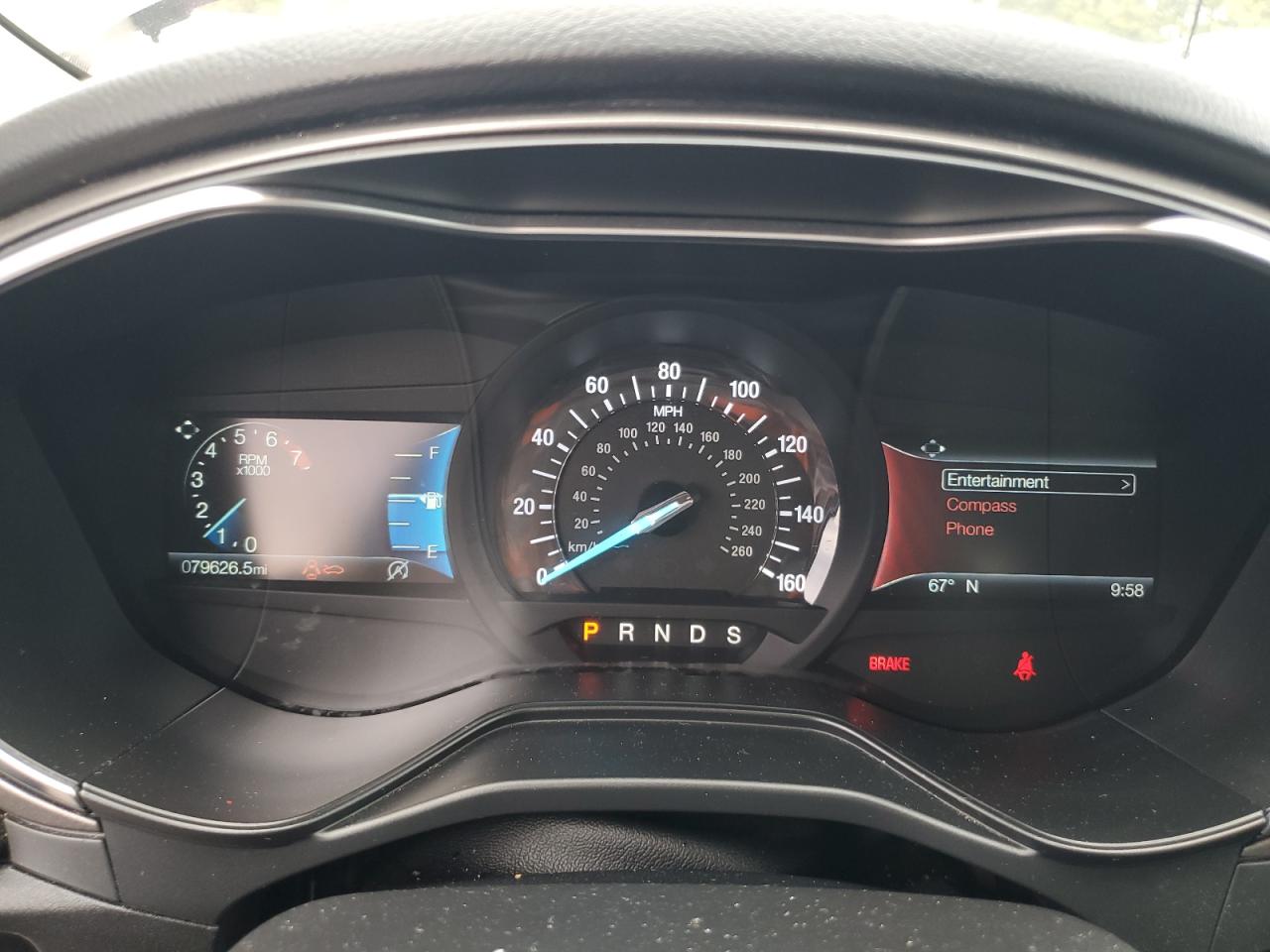 2019 Ford Fusion Sel VIN: 3FA6P0CD1KR260209 Lot: 84266515