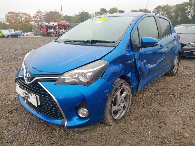 2016 TOYOTA YARIS 1.5 HYBRID ICON 5DR CVT for sale at Copart WOLVERHAMPTON