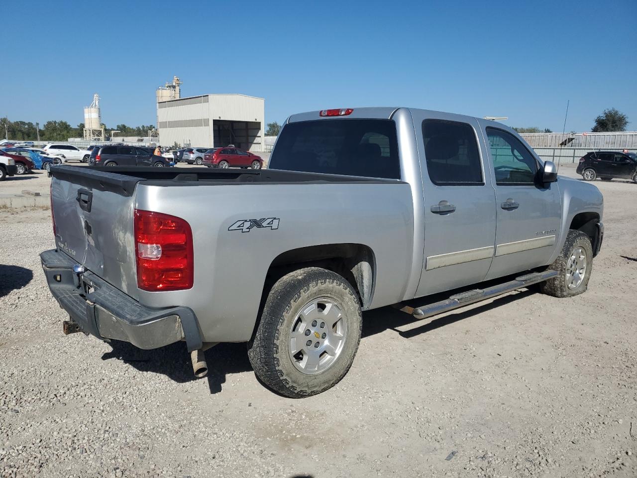 2012 Chevrolet Silverado K1500 Lt silver other flexible 1GCPKSE72CF134911 photo #4
