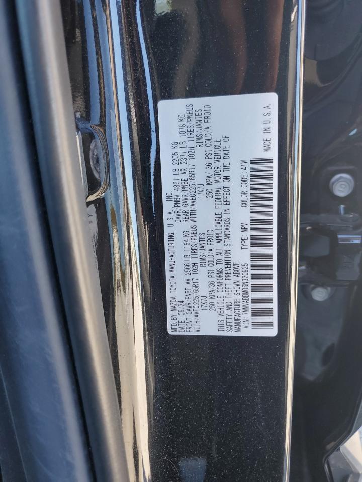 2025 Mazda Cx-50 Preferred VIN: 7MMVABBM0SN320925 Lot: 82604655