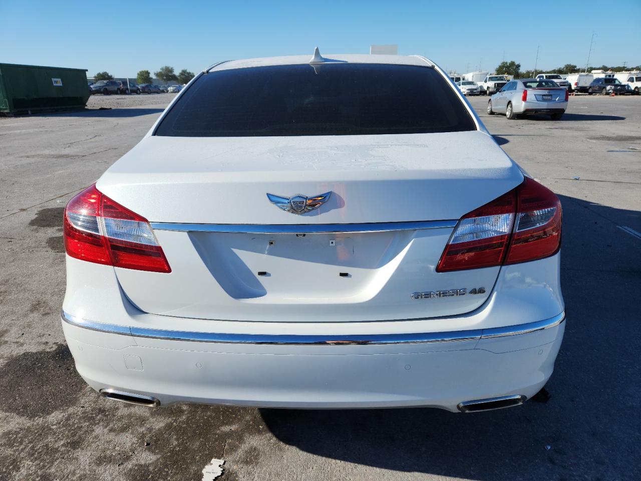 2012 Hyundai Genesis 4.6L VIN: KMHGC4DF2CU163706 Lot: 90740685
