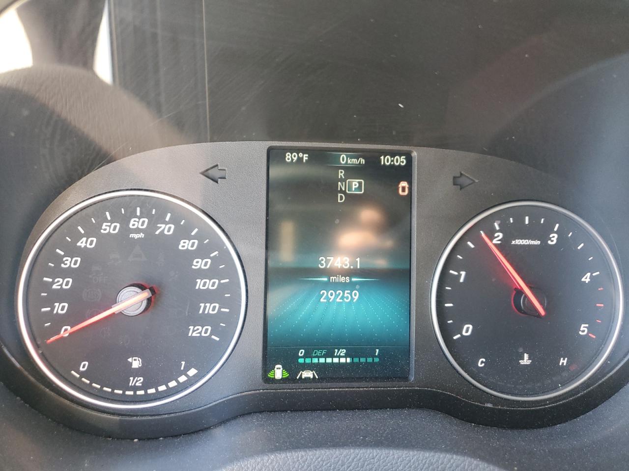 2024 Mercedes Benz Sprinter 2500 Delivery Van VIN: W1Y4KBHYXRT181858 Lot: 90326745