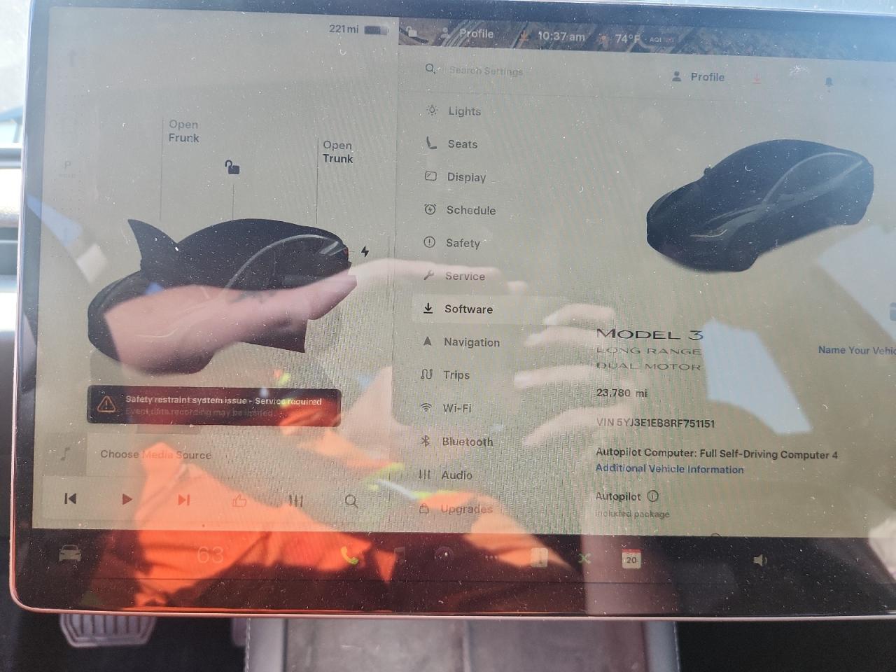 2024 Tesla Model 3 VIN: 5YJ3E1EB8RF751151 Lot: 87027025