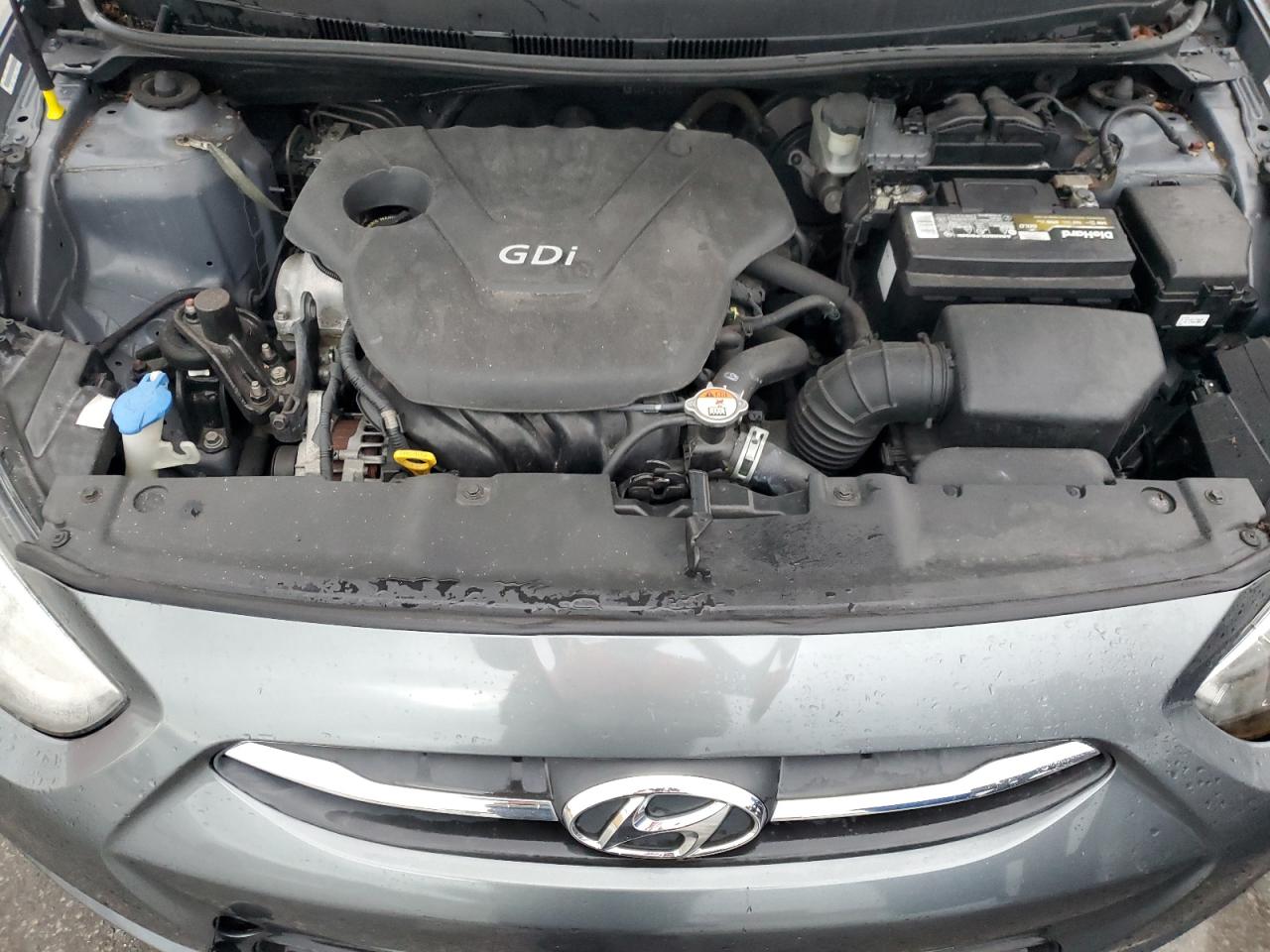 2015 Hyundai Accent Gls VIN: KMHCT4AE8FU801830 Lot: 86221975