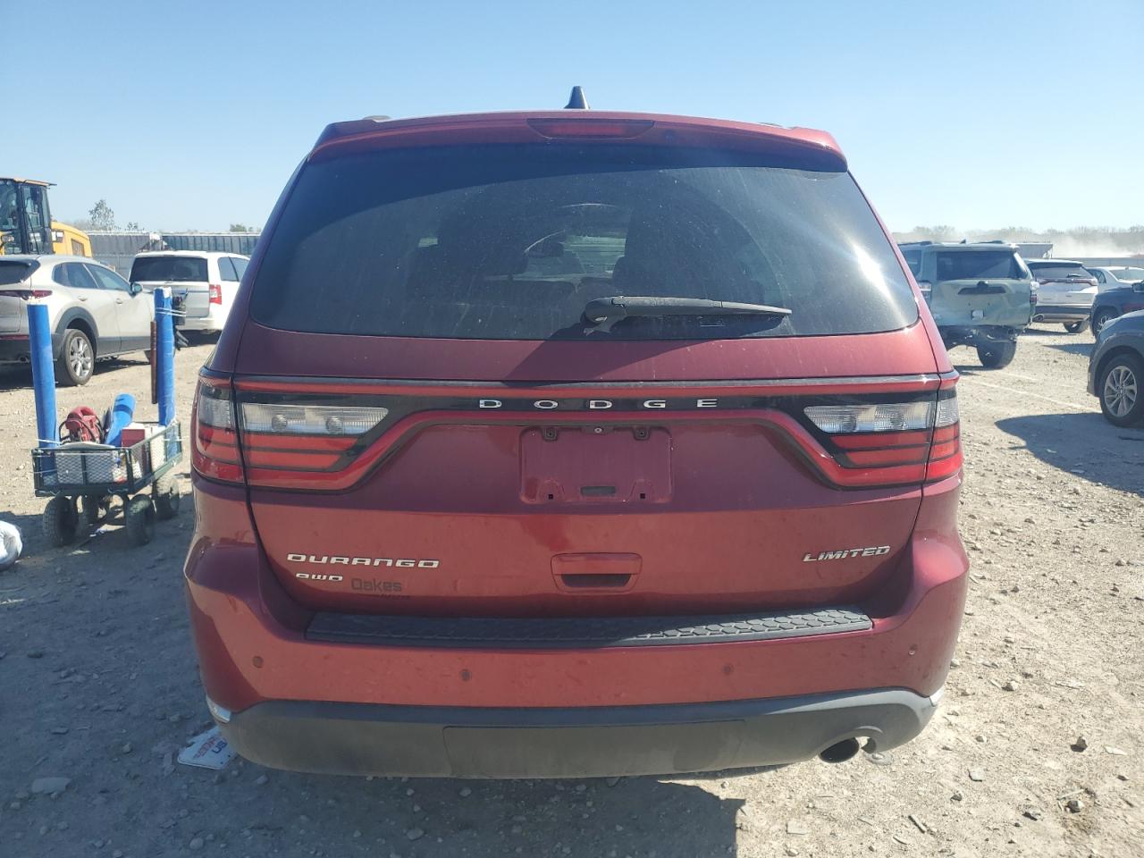 2014 Dodge Durango Limited VIN: 1C4RDJDG8EC552697 Lot: 87370835