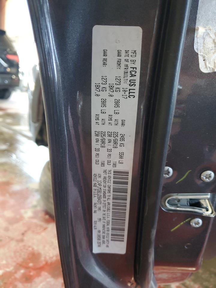 2018 Jeep Cherokee Limited VIN: 1C4PJMDB2JD564371 Lot: 81949035