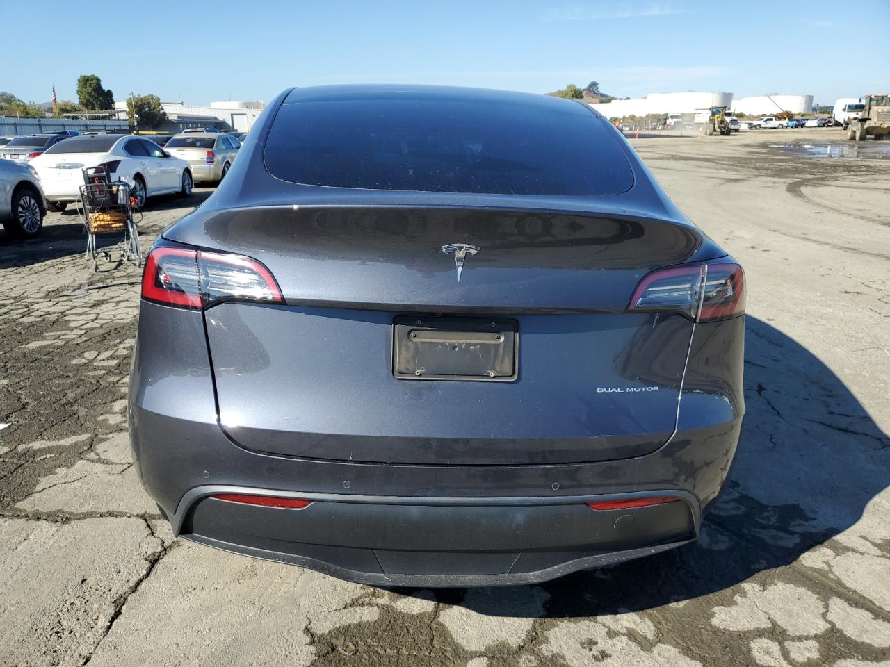 2021 Tesla Model Y VIN: 5YJYGAEE0MF249186 Lot: 87294225