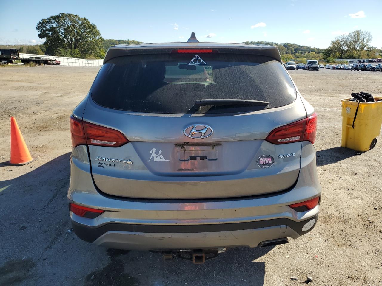 2017 Hyundai Santa Fe Sport VIN: 5XYZT3LB4HG396243 Lot: 82357115