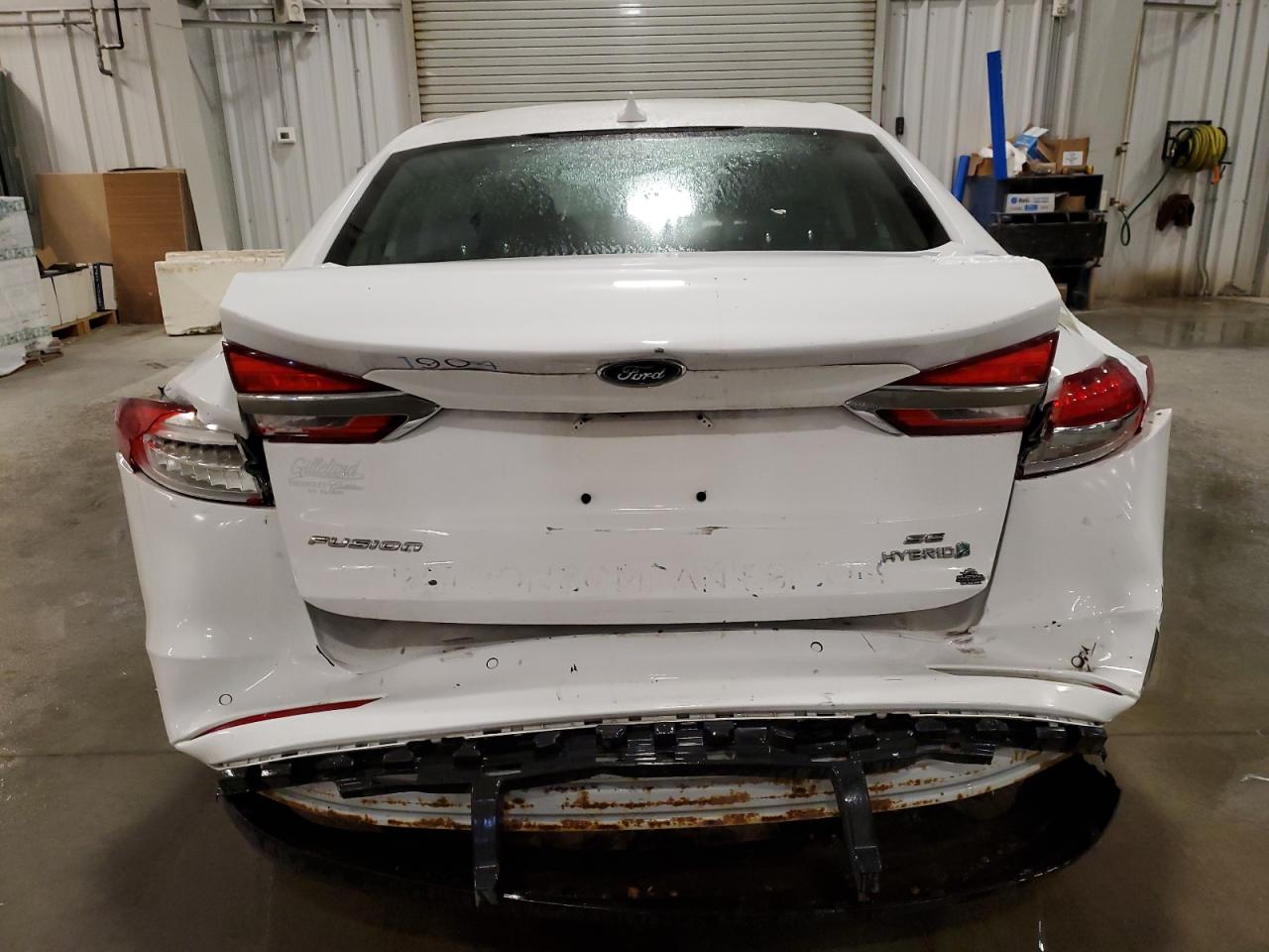 2019 Ford Fusion Se VIN: 3FA6P0LUXKR110132 Lot: 86082245