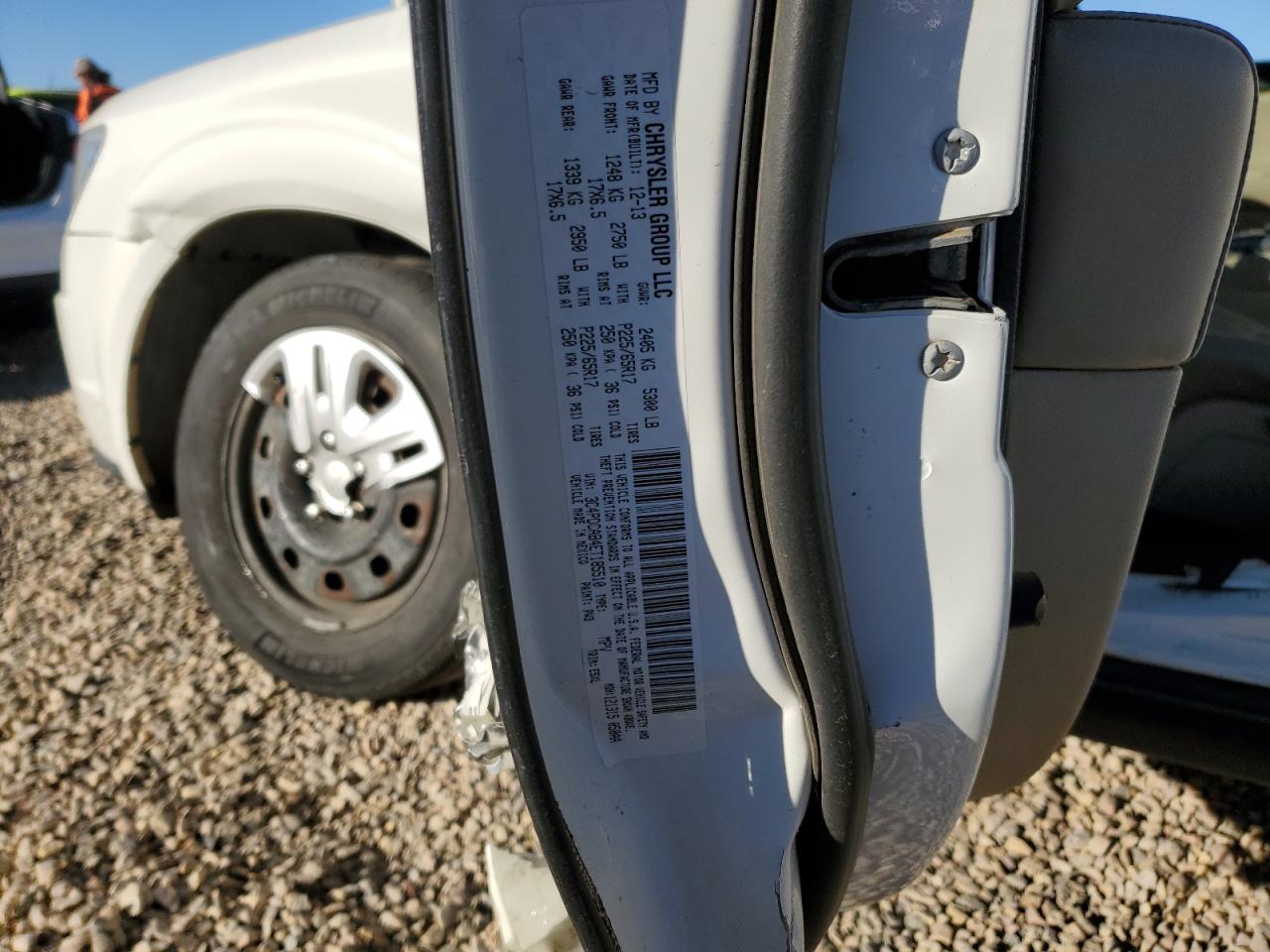 2014 Dodge Journey Se VIN: 3C4PDCAB4ET185510 Lot: 87300305