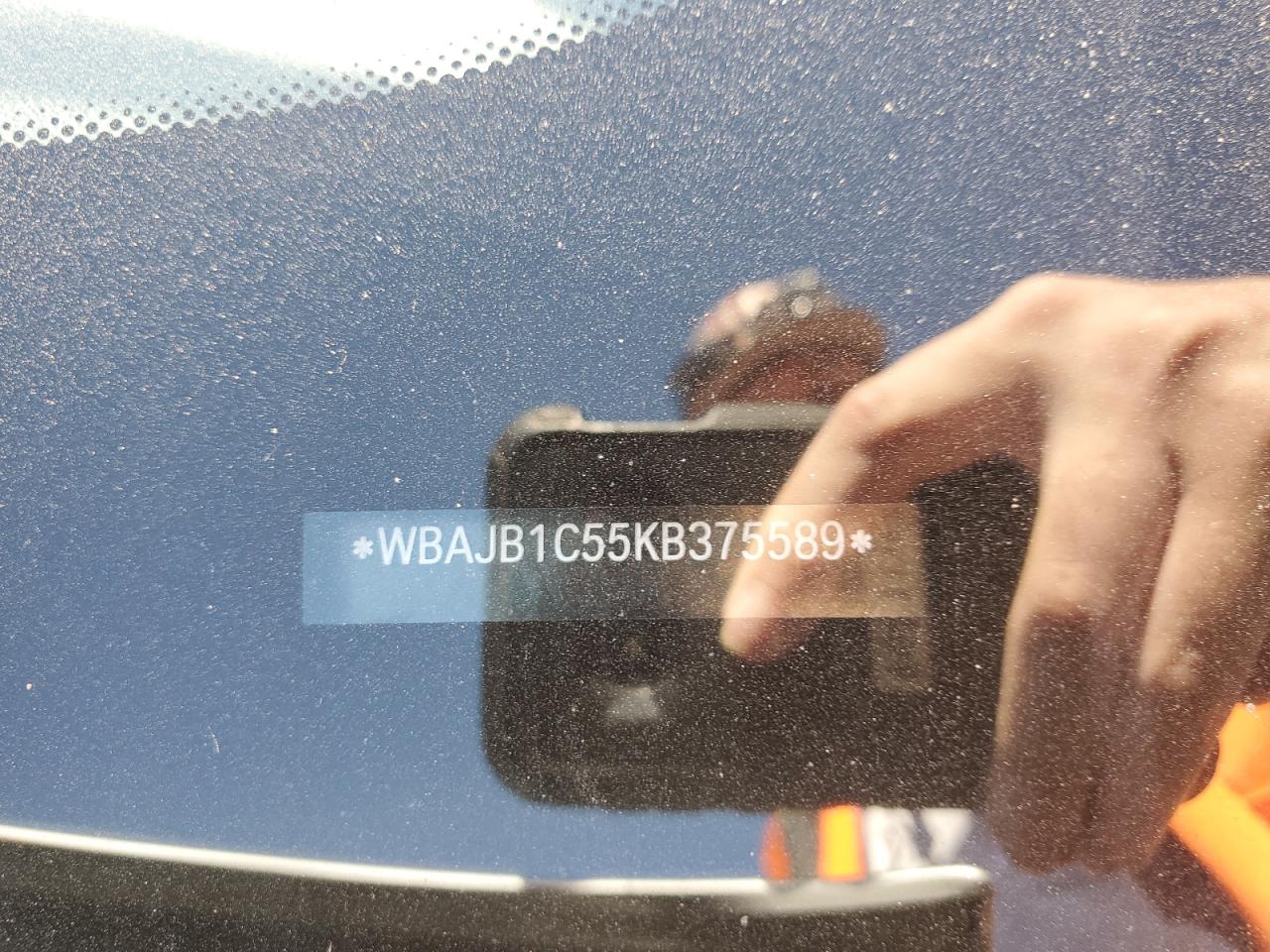 2019 BMW 530Xe VIN: WBAJB1C55KB375589 Lot: 81582895