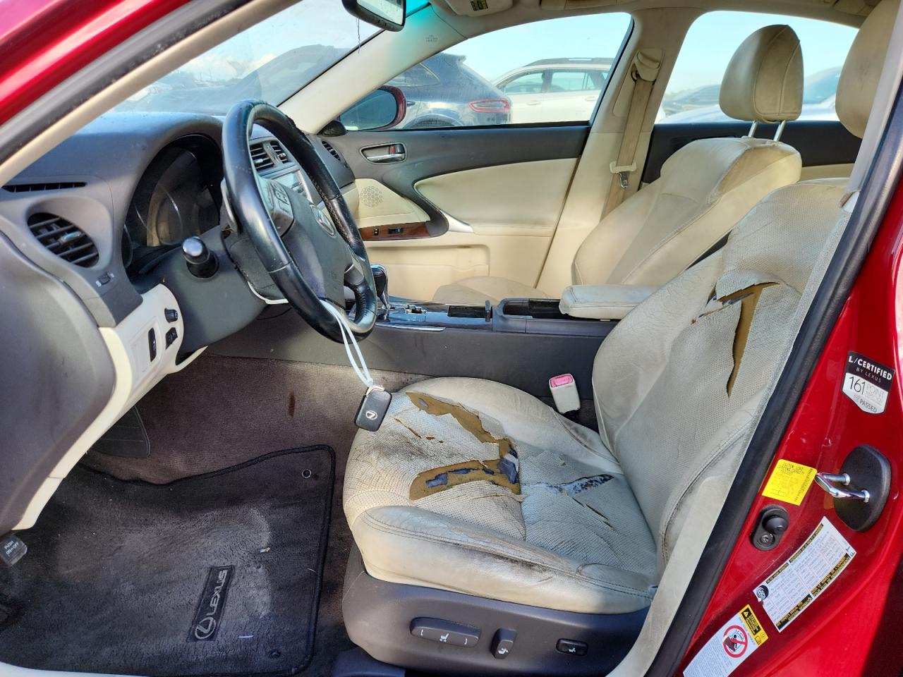 2012 Lexus Is 250 VIN: JTHBF5C25C5176677 Lot: 87009145