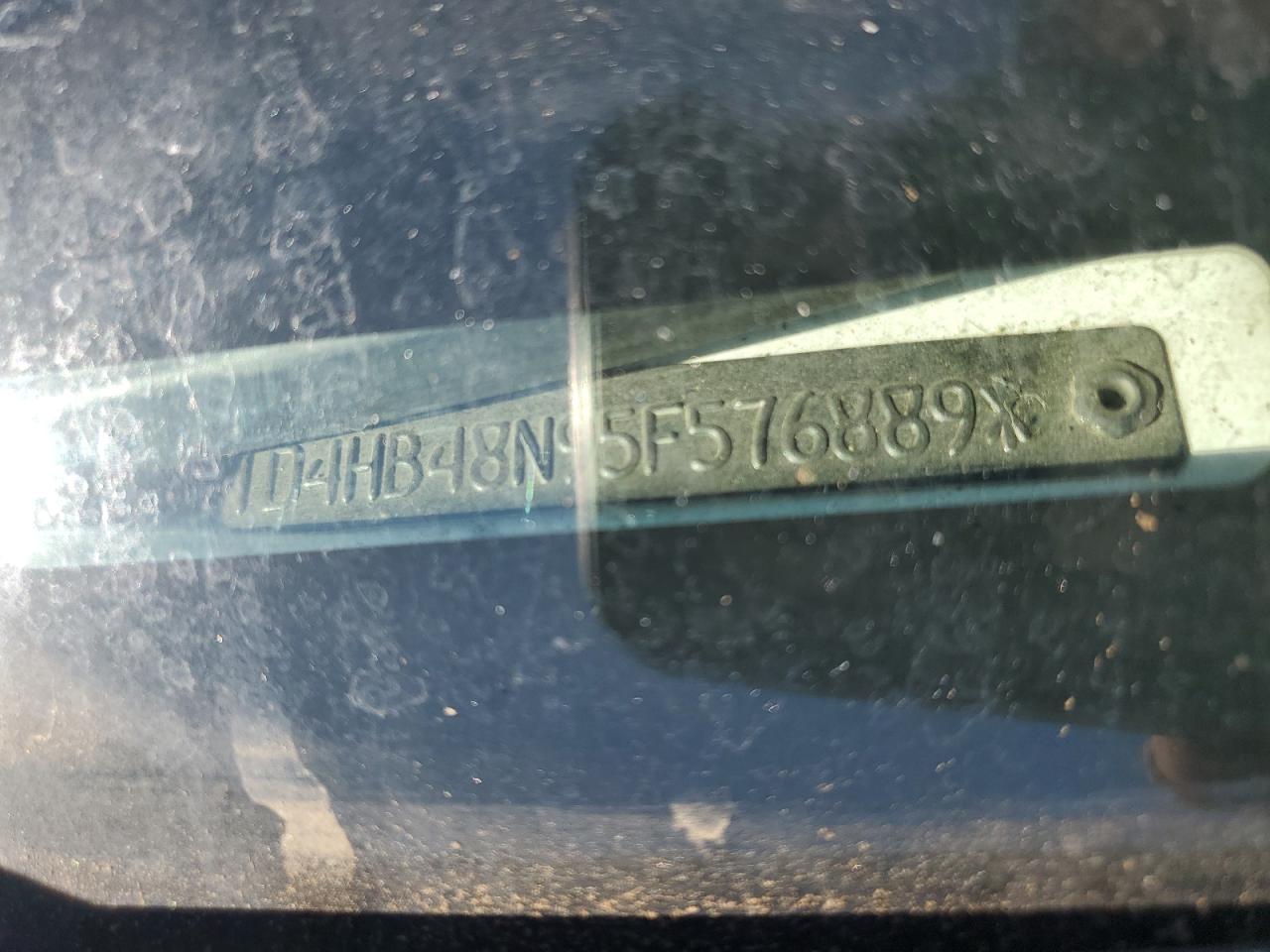 2005 Dodge Durango Slt VIN: 1D4HB48N95F576889 Lot: 81974525