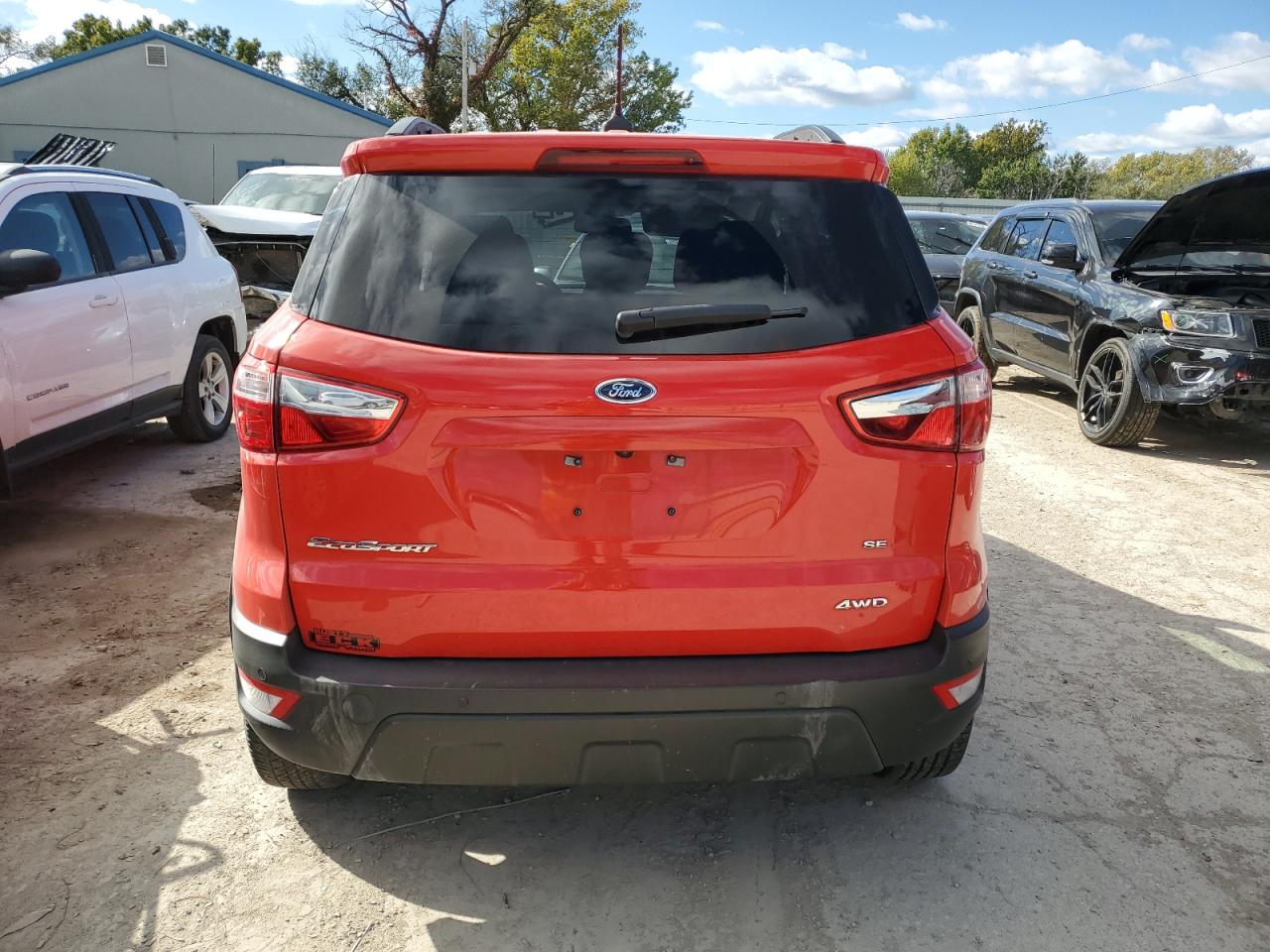 2022 Ford Ecosport Se VIN: MAJ6S3GLXNC469937 Lot: 90496775