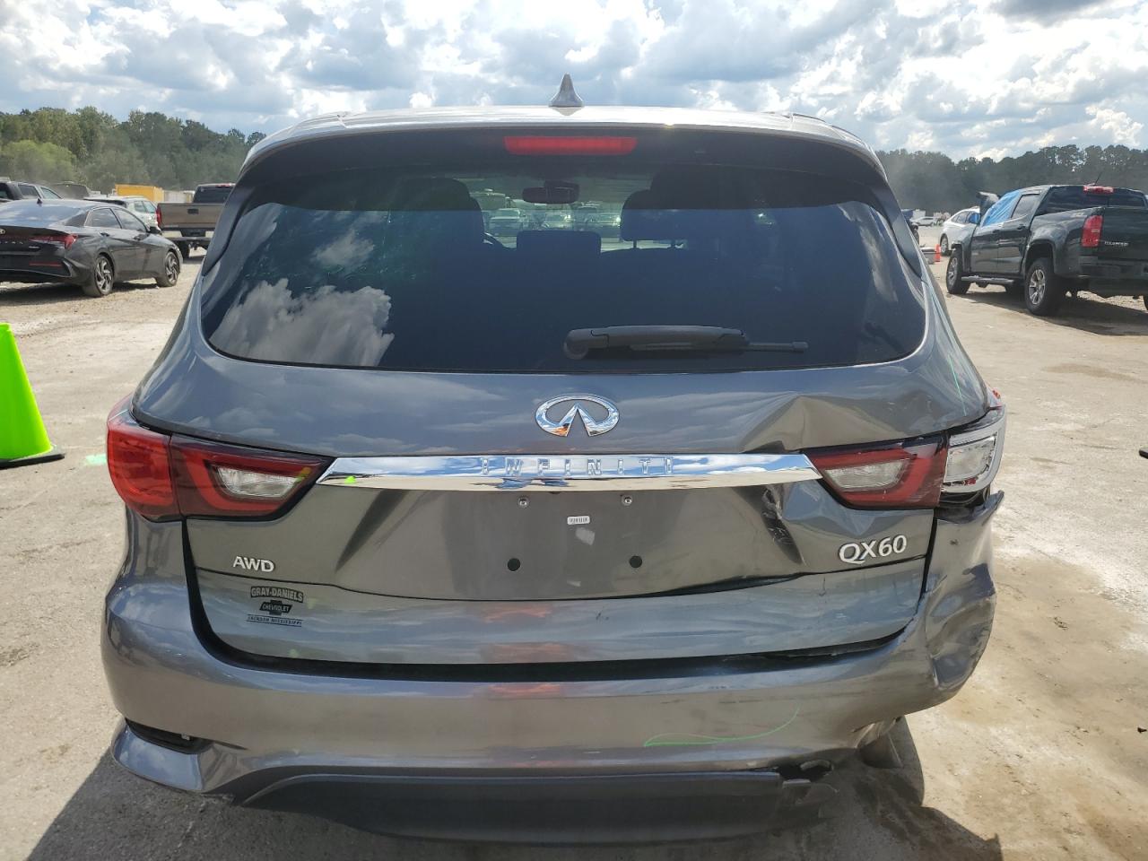 2019 Infiniti Qx60 Luxe VIN: 5N1DL0MM1KC551346 Lot: 84243135