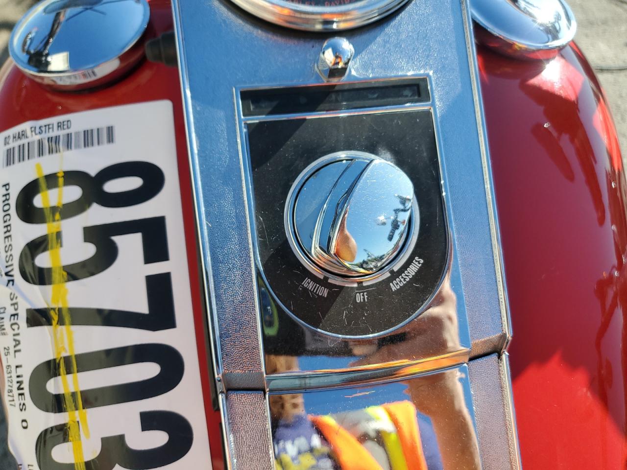 2002 Harley-Davidson Flstfi VIN: 1HD1BXB182Y075514 Lot: 85703305