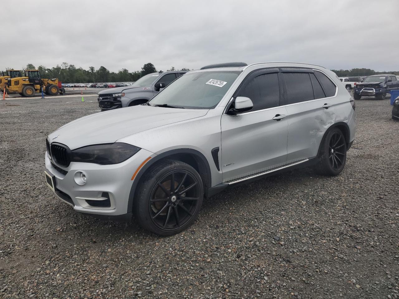 2015 BMW X5 Sdrive35I silver  gas 5UXKR2C53F0H41299 photo #1