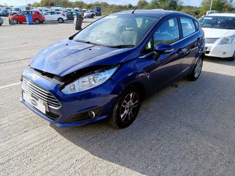 2015 FORD FIESTA 1.0 ECOBOOST ZETEC 5DR for sale at Copart SANDWICH