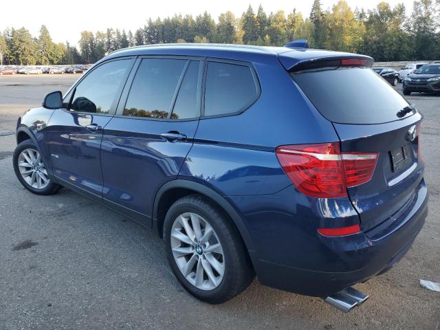  BMW X3 2017 Синий