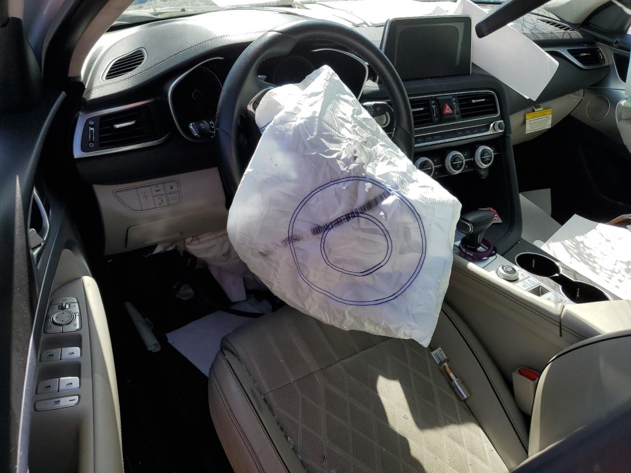 2019 Genesis G70 Prestige VIN: KMTG44LA9KU015012 Lot: 85281205