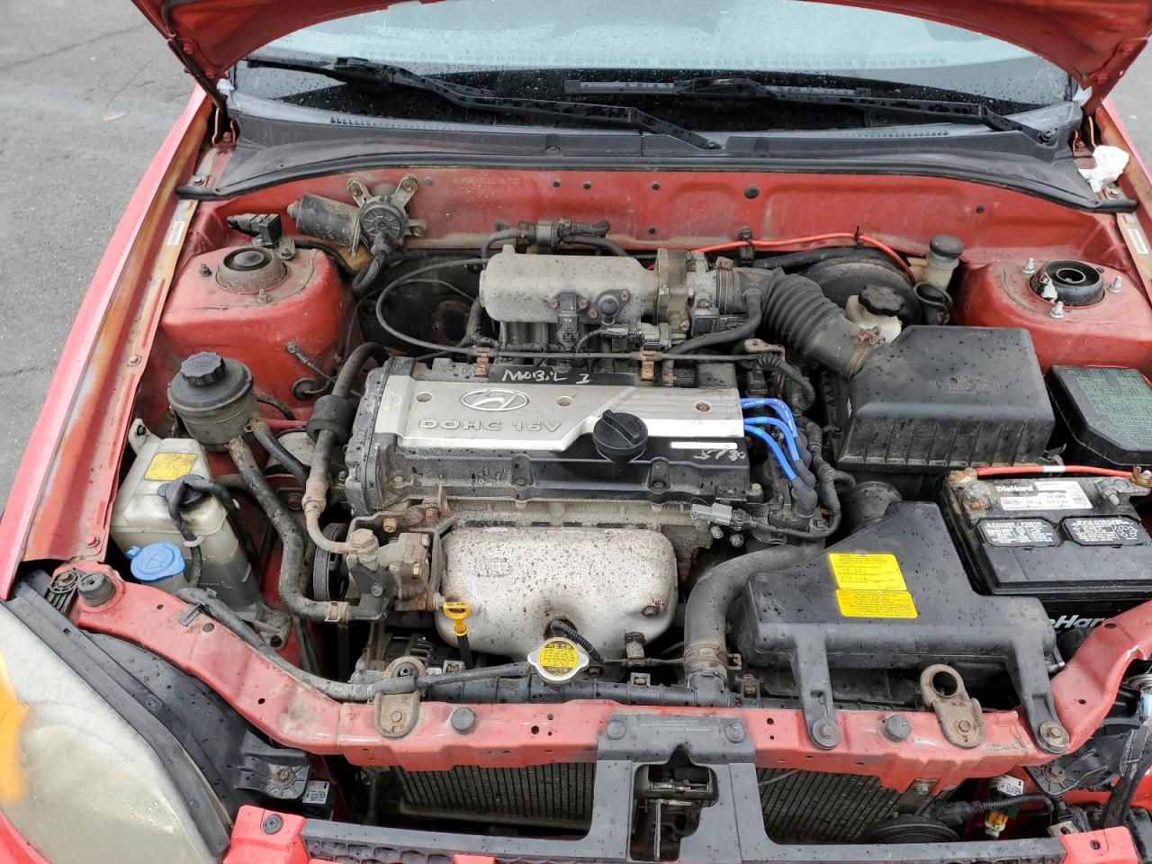 2005 Hyundai Accent Gs VIN: KMHCG35C35U361800 Lot: 90652645