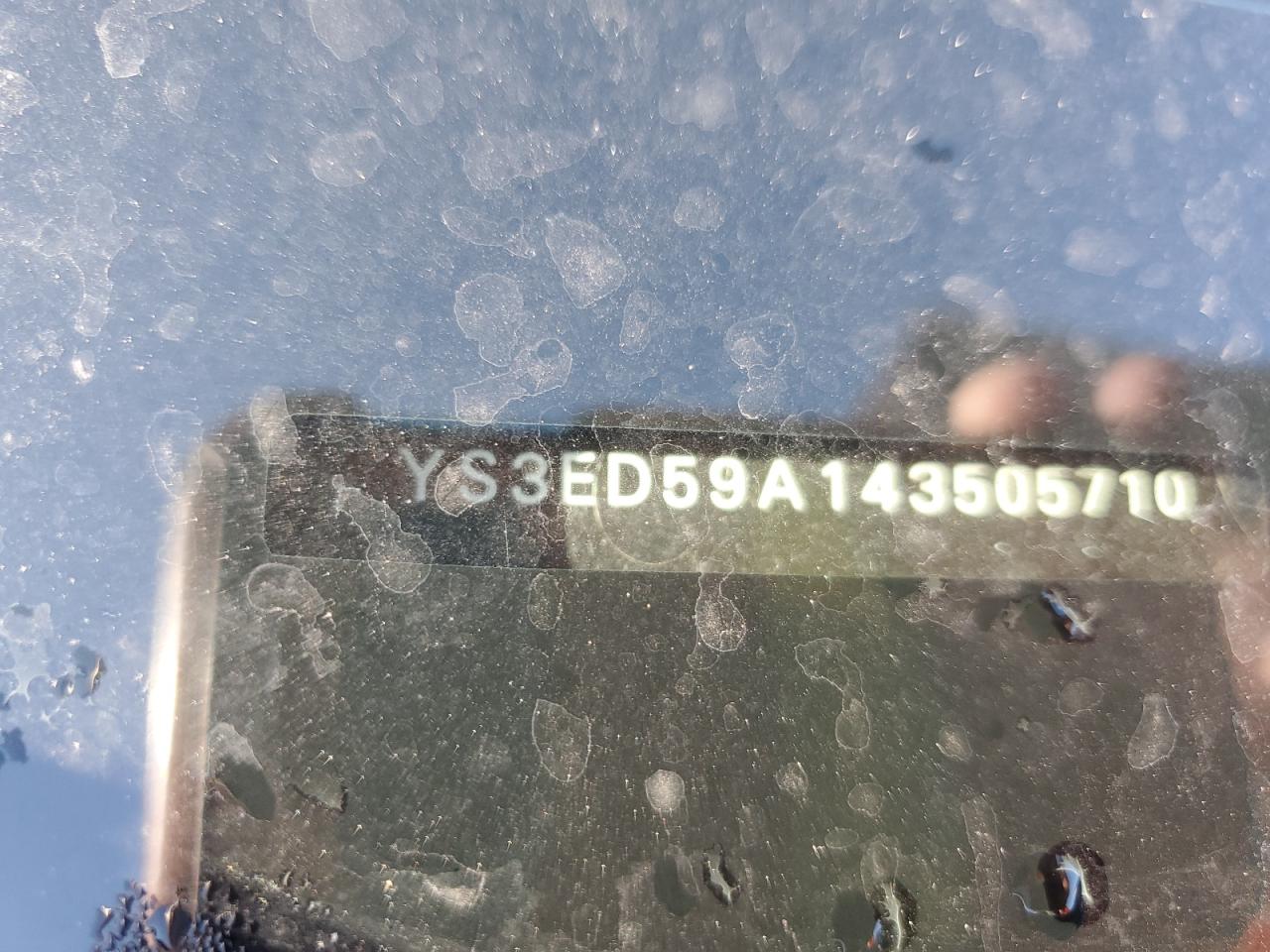 2004 Saab 9-5 Arc VIN: YS3ED59A143505710 Lot: 87295415