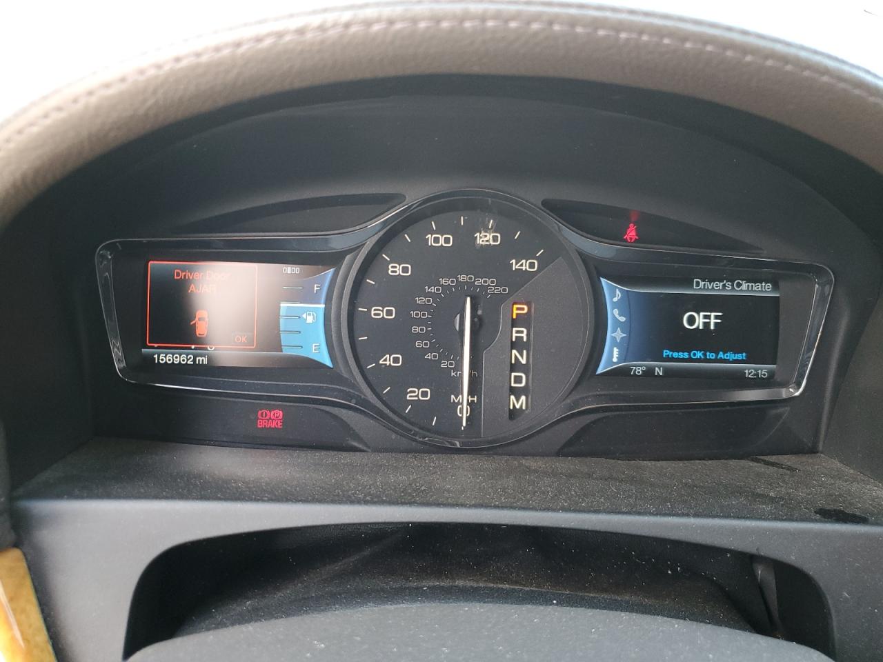 2011 Lincoln Mkx VIN: 2LMDJ8JK9BBJ16117 Lot: 86784865