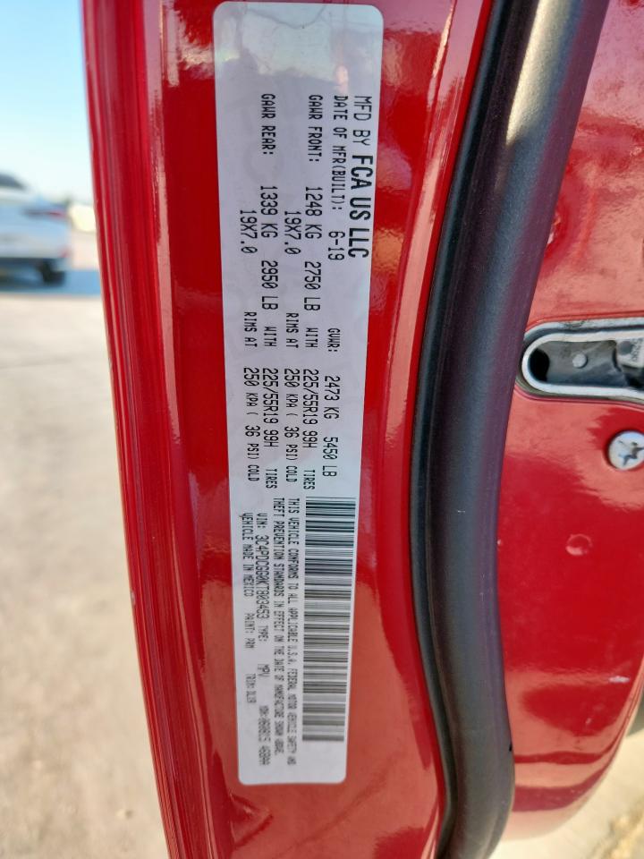 2019 Dodge Journey Crossroad VIN: 3C4PDCGG0KT803453 Lot: 85891845